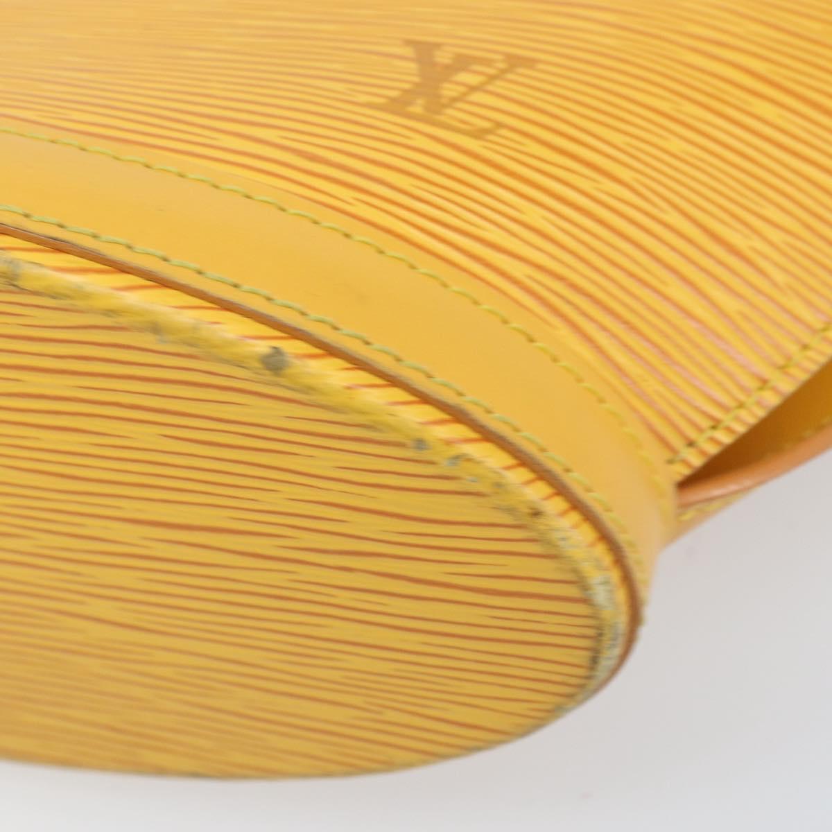 LOUIS VUITTON Epi Saint Jacques Shopping Bag Yellow M52269 LV Auth ep13813