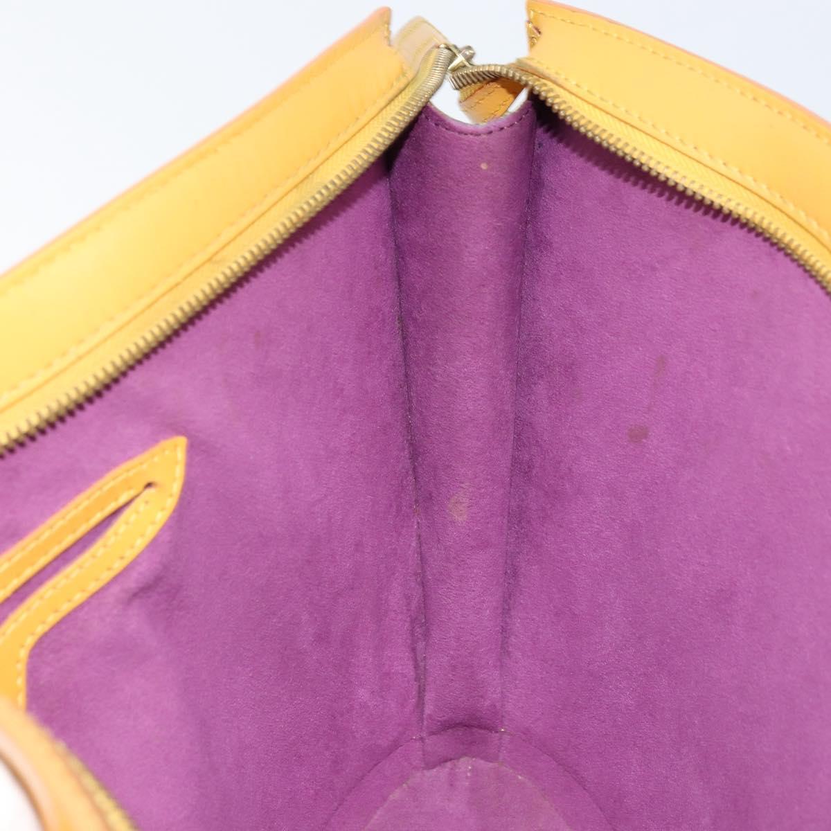 LOUIS VUITTON Epi Saint Jacques Shopping Bag Yellow M52269 LV Auth ep13813