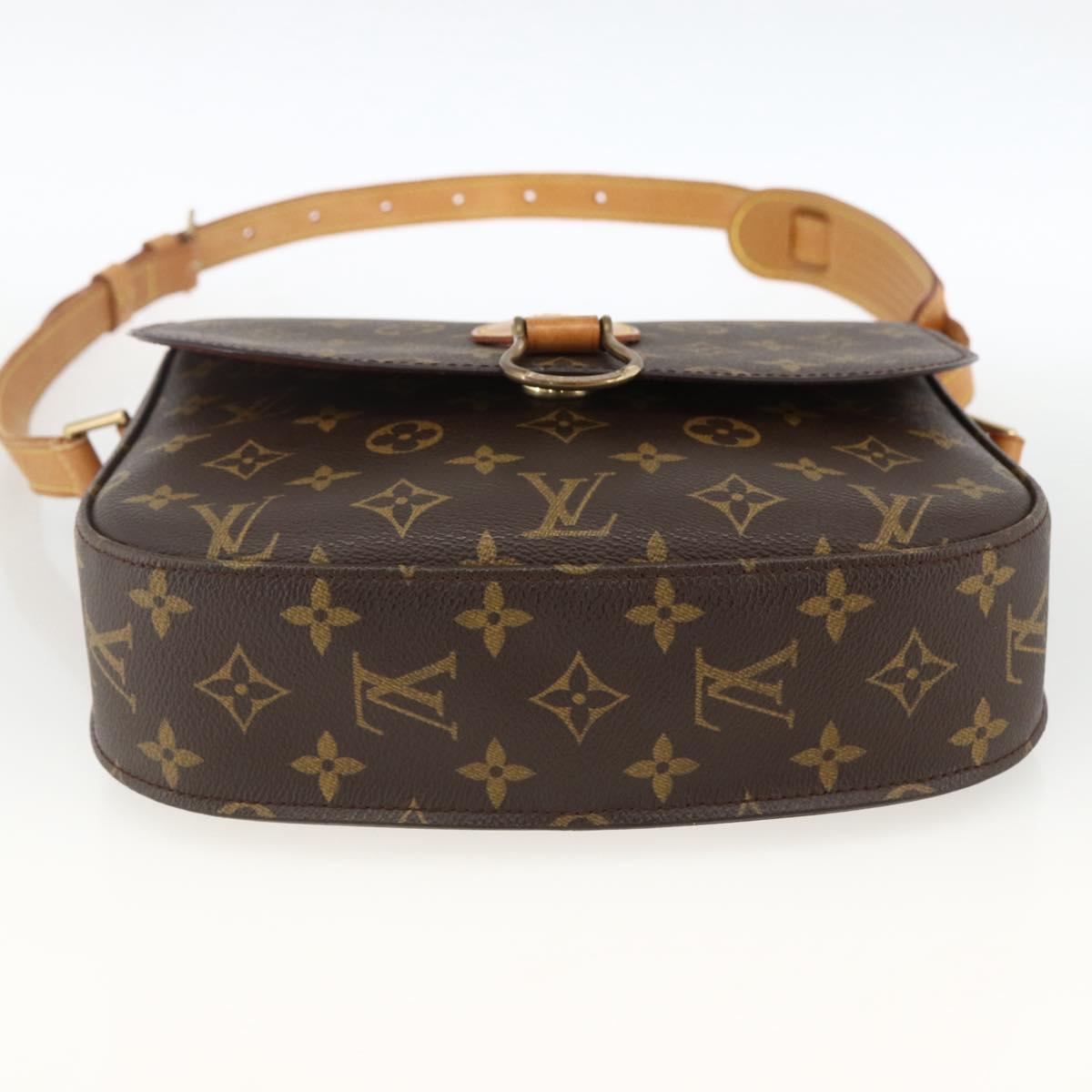 LOUIS VUITTON Monogram Saint Cloud GM Shoulder Bag M51242 LV Auth ep13816
