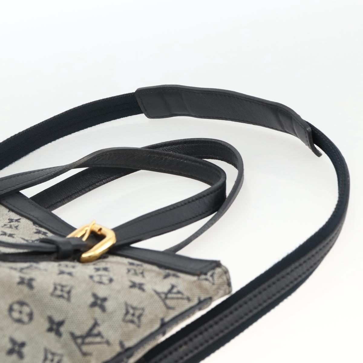 LOUIS VUITTON Monogram Mini Franﾃｧoise Tote Bag 2way Blue M92208 LV Auth ep13818