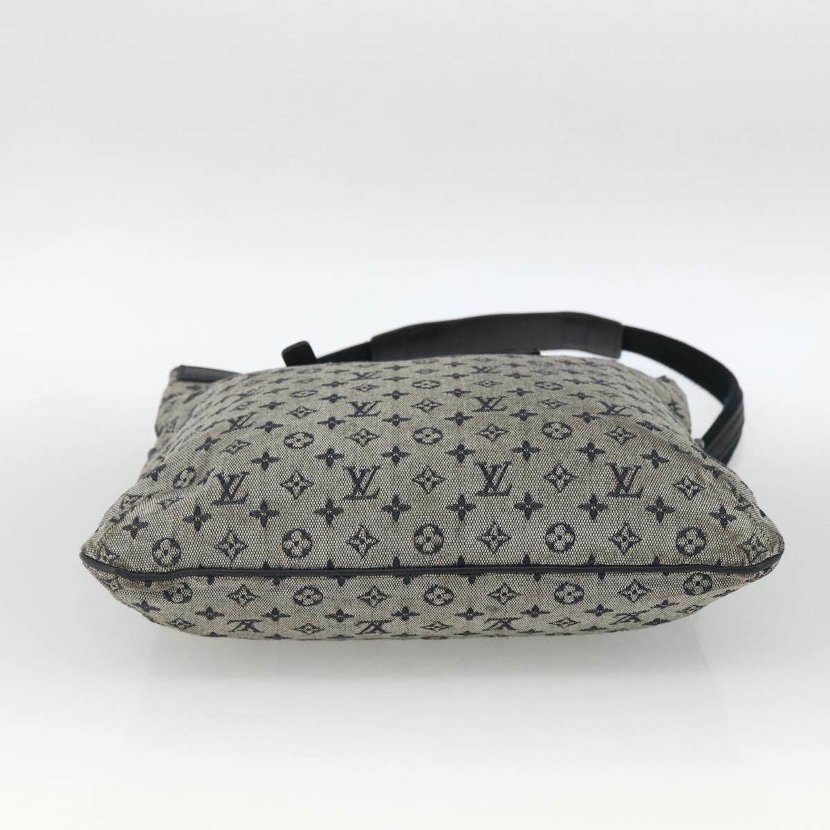 LOUIS VUITTON Monogram Mini Franﾃｧoise Tote Bag 2way Blue M92208 LV Auth ep13818