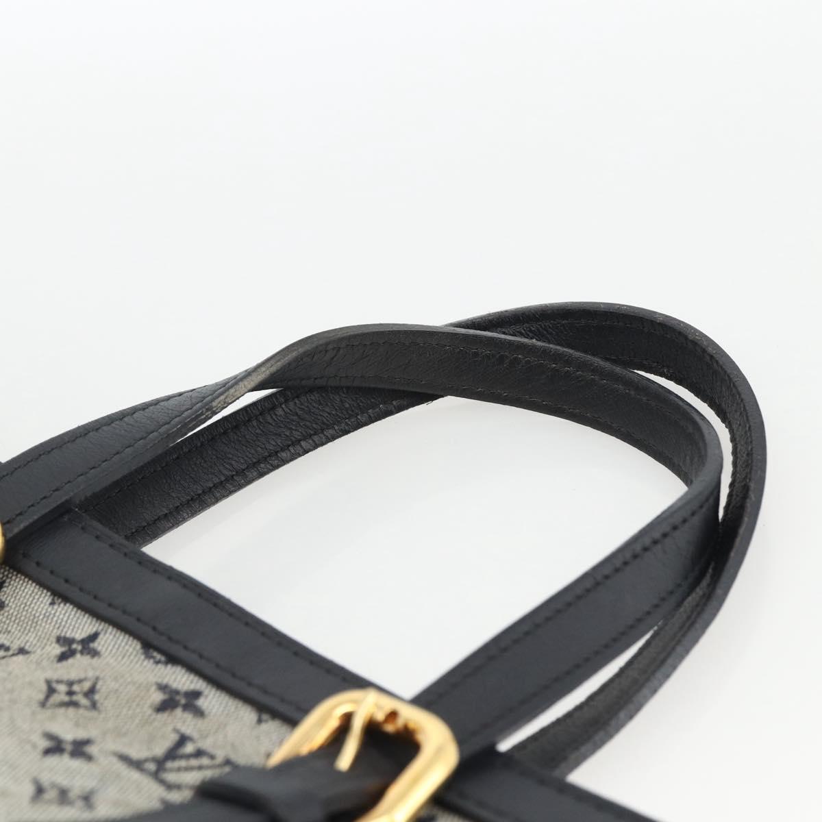 LOUIS VUITTON Monogram Mini Franﾃｧoise Tote Bag 2way Blue M92208 LV Auth ep13818