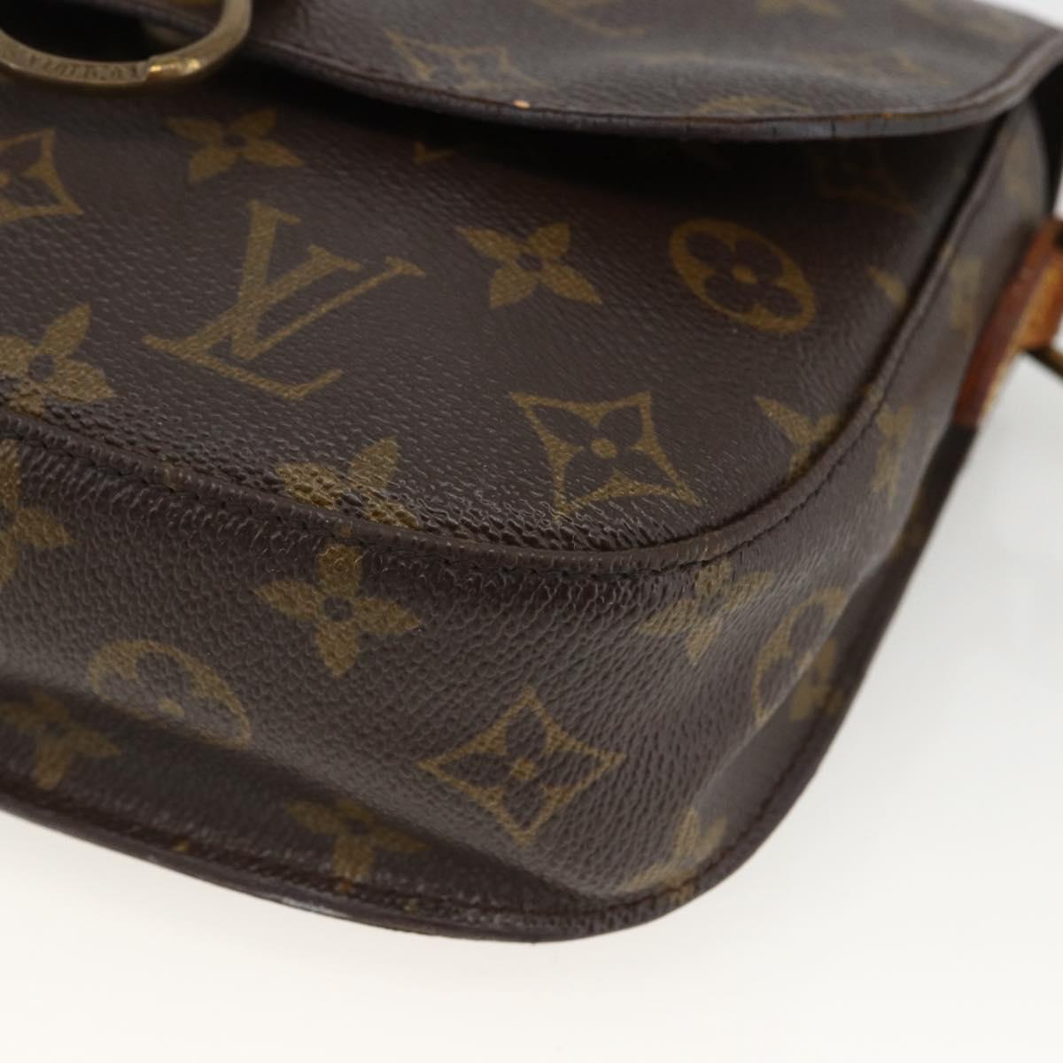 LOUIS VUITTON Monogram Saint Cloud MM Shoulder Bag M51243 LV Auth ep13830
