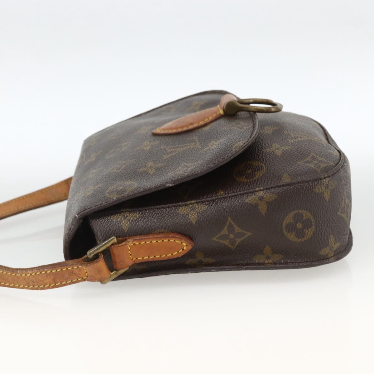 LOUIS VUITTON Monogram Saint Cloud MM Shoulder Bag M51243 LV Auth ep13830