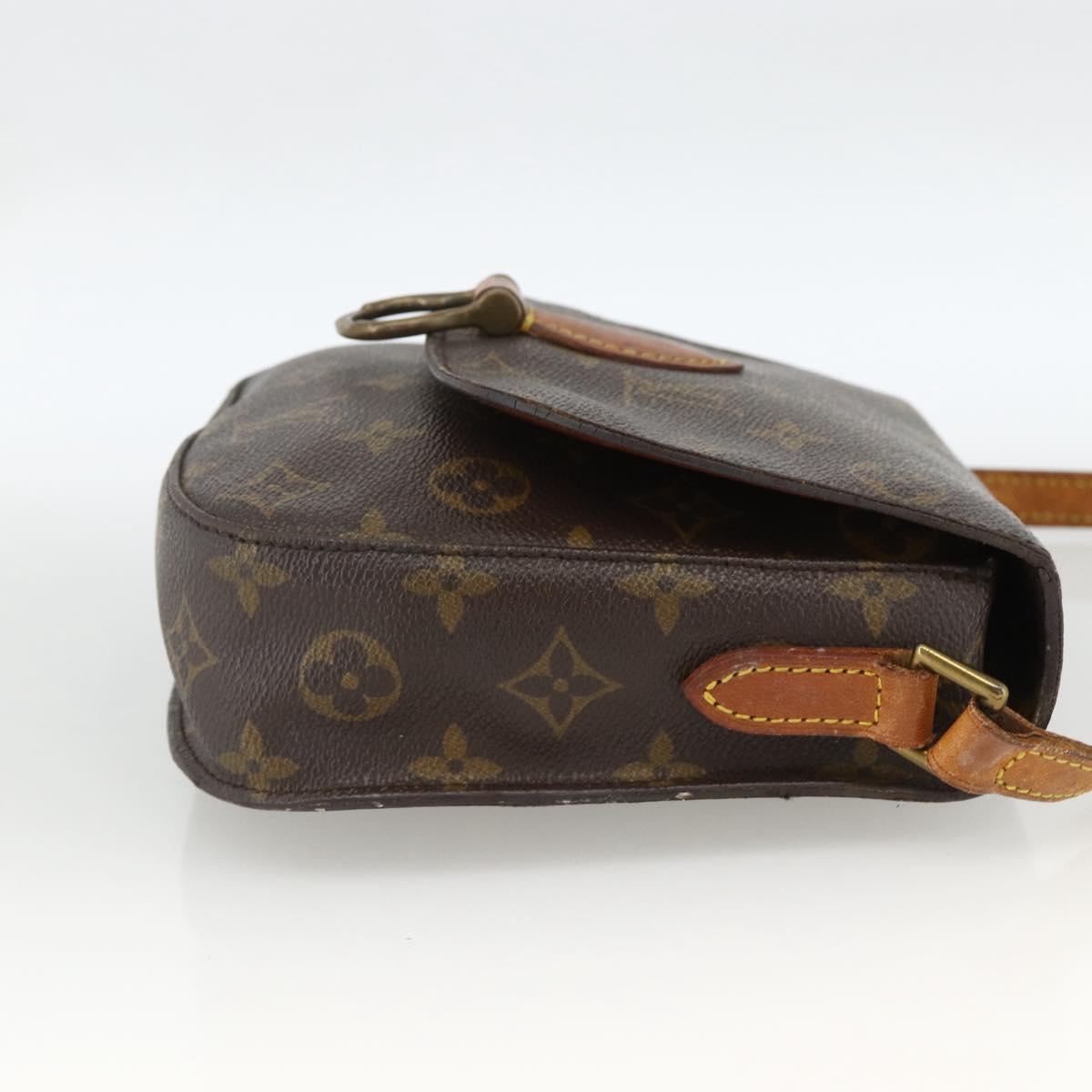 LOUIS VUITTON Monogram Saint Cloud MM Shoulder Bag M51243 LV Auth ep13830