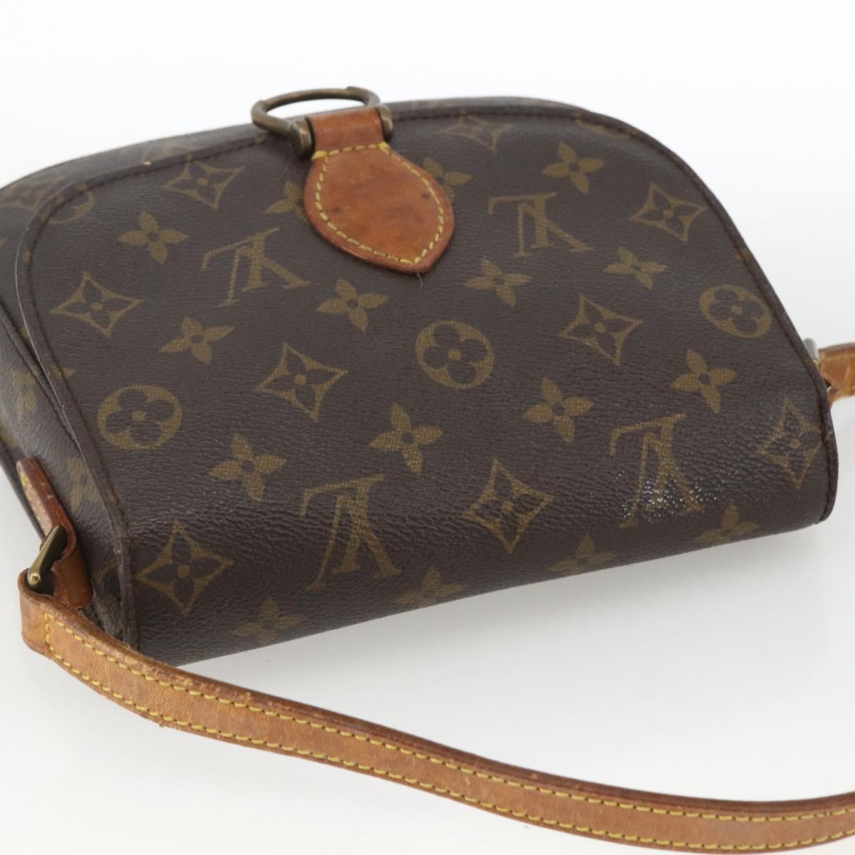 LOUIS VUITTON Monogram Saint Cloud MM Shoulder Bag M51243 LV Auth ep13830