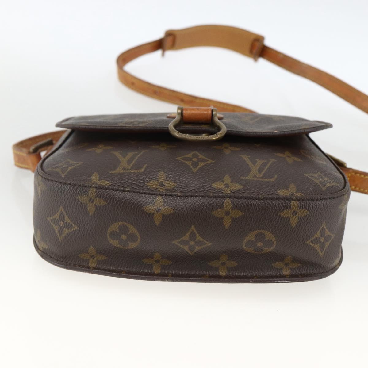 LOUIS VUITTON Monogram Saint Cloud MM Shoulder Bag M51243 LV Auth ep13830