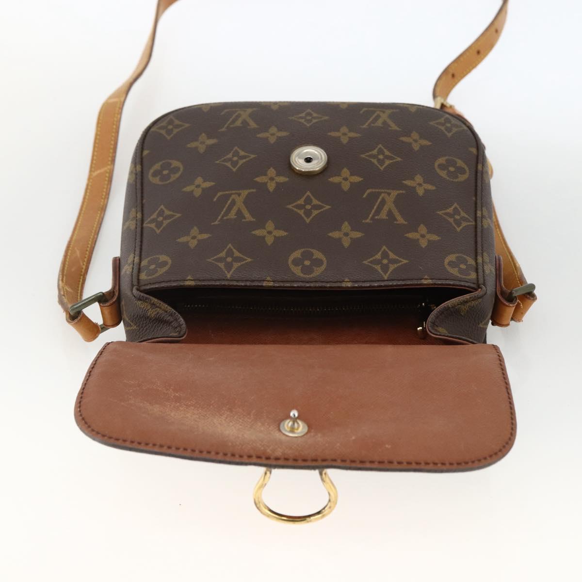 LOUIS VUITTON Monogram Saint Cloud MM Shoulder Bag M51243 LV Auth ep13833