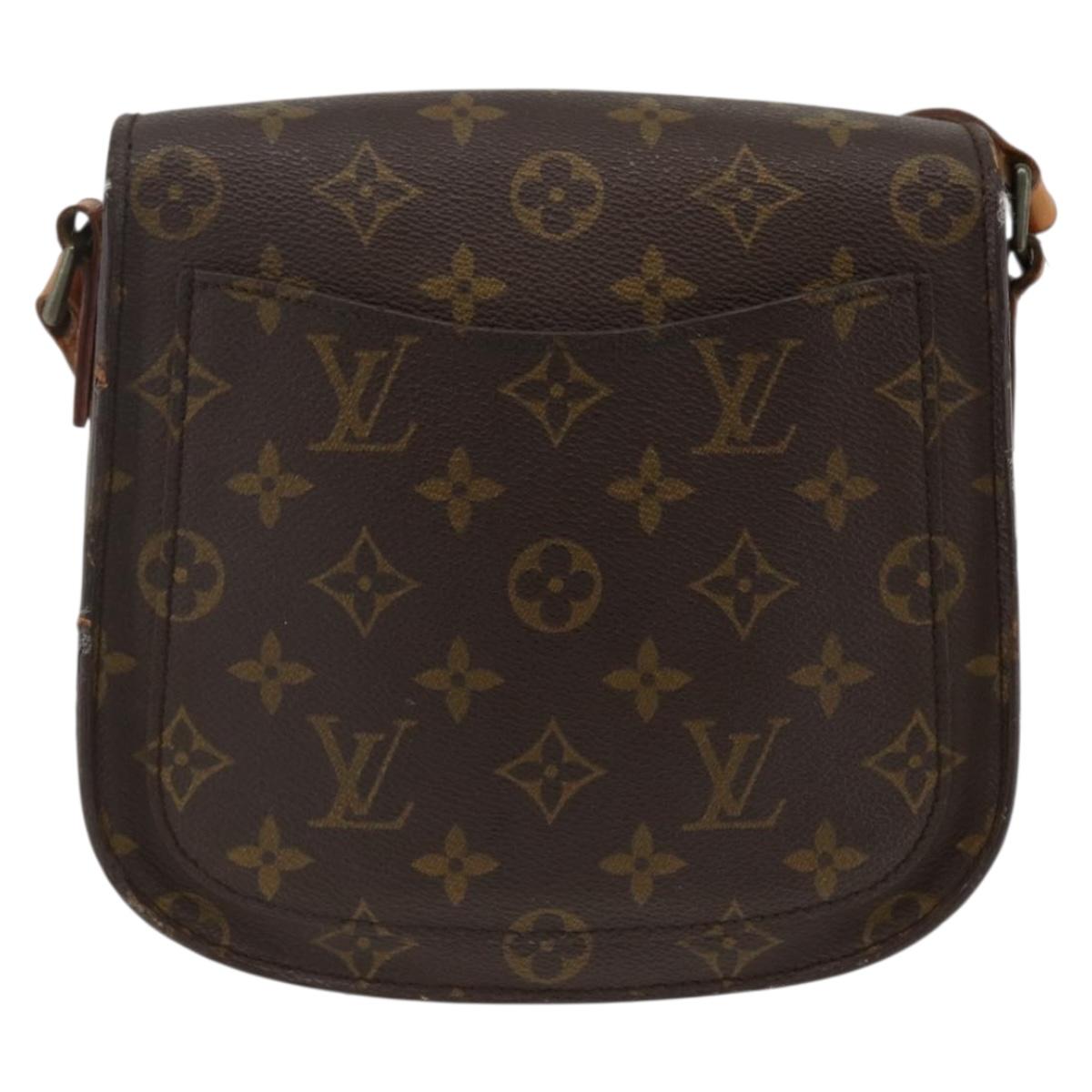 LOUIS VUITTON Monogram Saint Cloud MM Shoulder Bag M51243 LV Auth ep13833