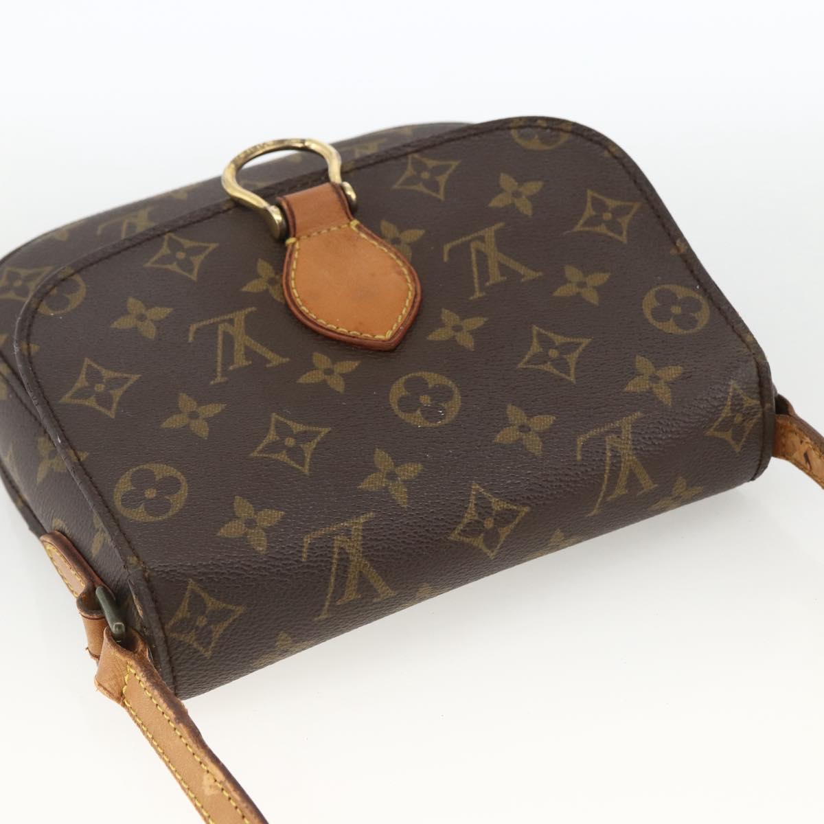 LOUIS VUITTON Monogram Saint Cloud MM Shoulder Bag M51243 LV Auth ep13833