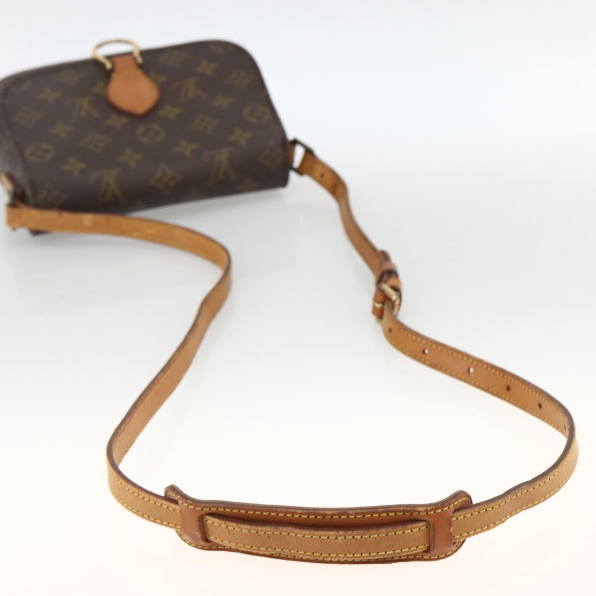LOUIS VUITTON Monogram Saint Cloud MM Shoulder Bag M51243 LV Auth ep13833