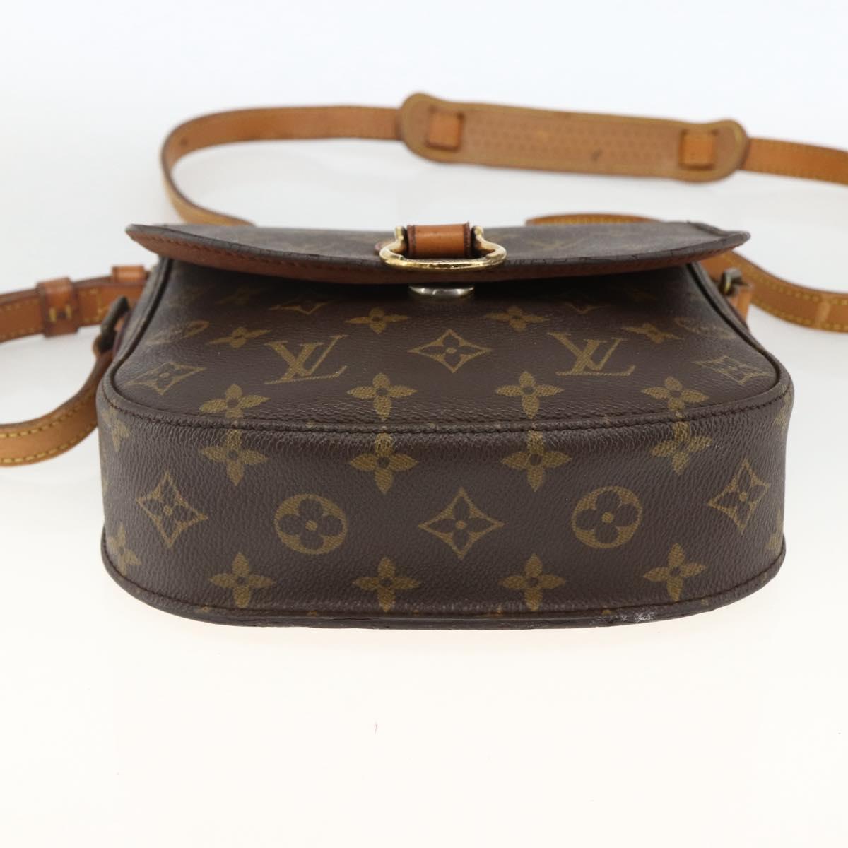 LOUIS VUITTON Monogram Saint Cloud MM Shoulder Bag M51243 LV Auth ep13833
