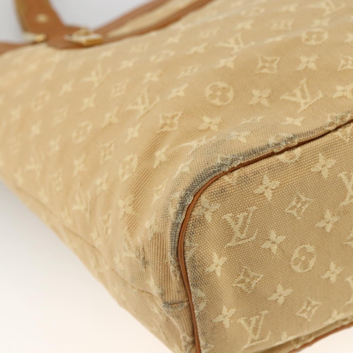 LOUIS VUITTON Monogram Mini Lucille PM Hand Bag Beige M92684 LV Auth ep13835A