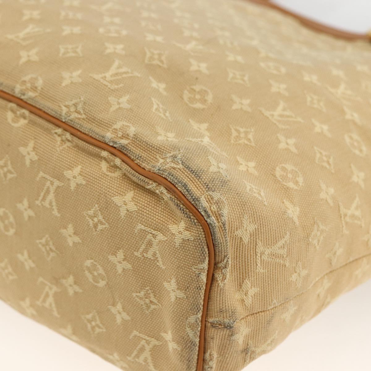 LOUIS VUITTON Monogram Mini Lucille PM Hand Bag Beige M92684 LV Auth ep13835A