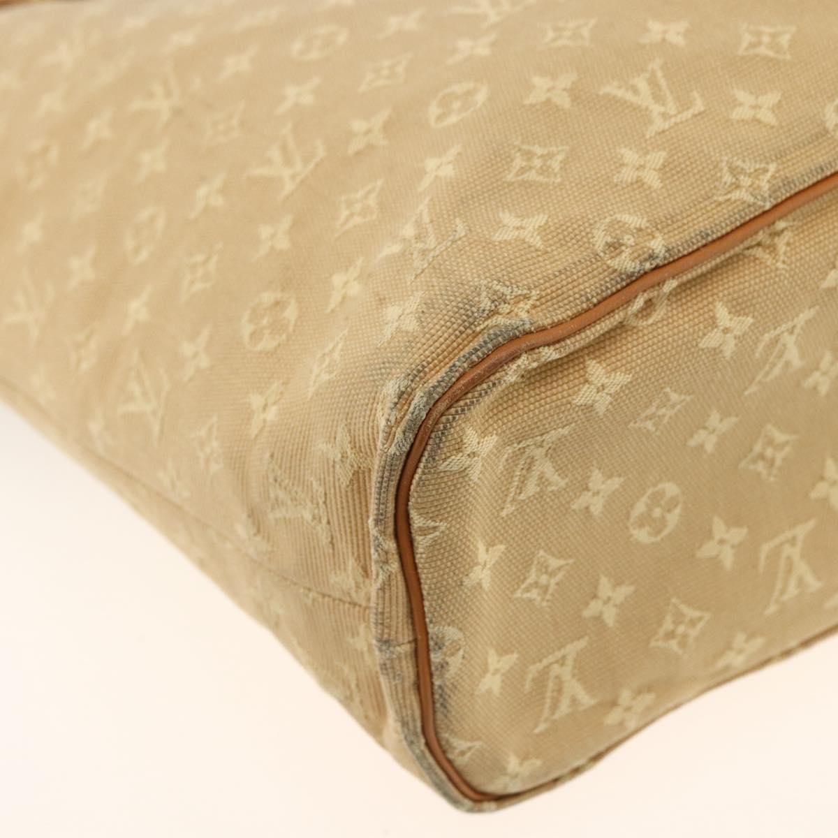 LOUIS VUITTON Monogram Mini Lucille PM Hand Bag Beige M92684 LV Auth ep13835A