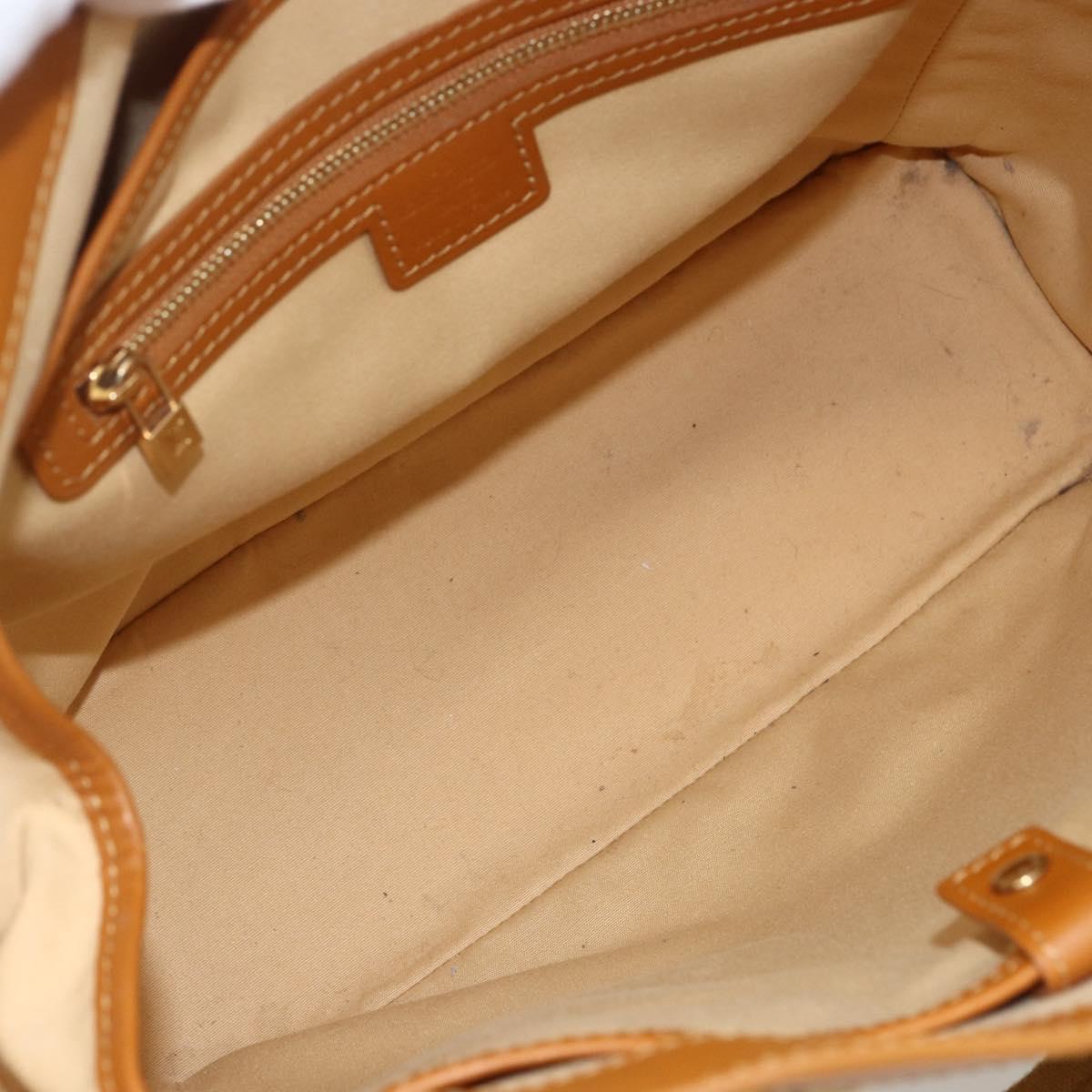 LOUIS VUITTON Monogram Mini Lucille PM Hand Bag Beige M92684 LV Auth ep13835A
