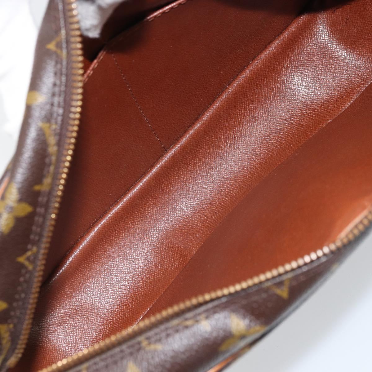 LOUIS VUITTON Monogram Compiegne 28 Clutch Bag M51845 LV Auth ep13837