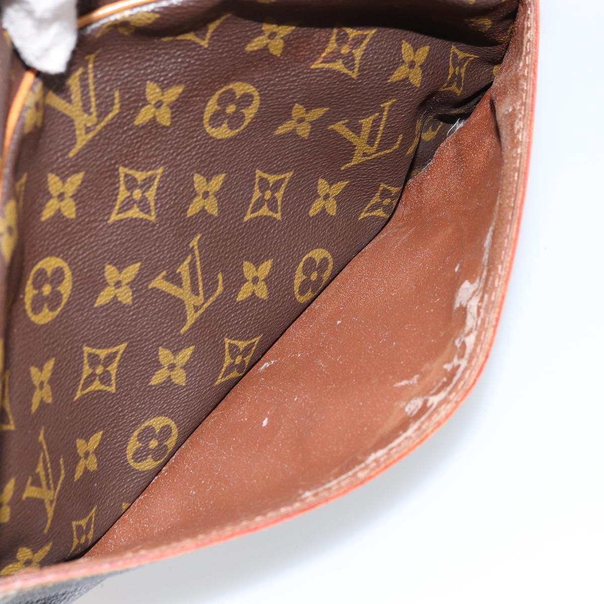 LOUIS VUITTON Monogram Compiegne 28 Clutch Bag M51845 LV Auth ep13837
