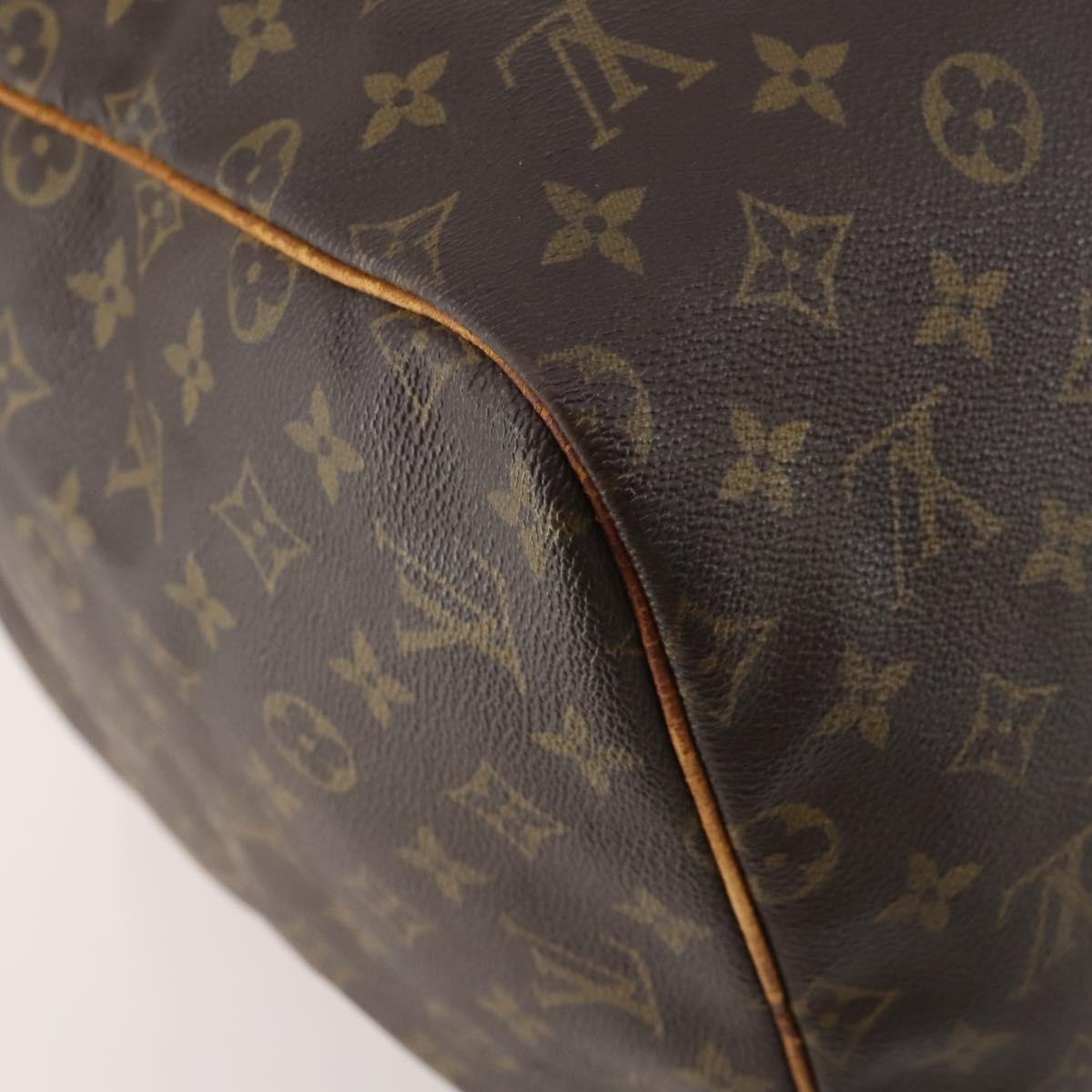 LOUIS VUITTON Monogram Sac Souple 55 Boston Bag M41622 LV Auth ep13844