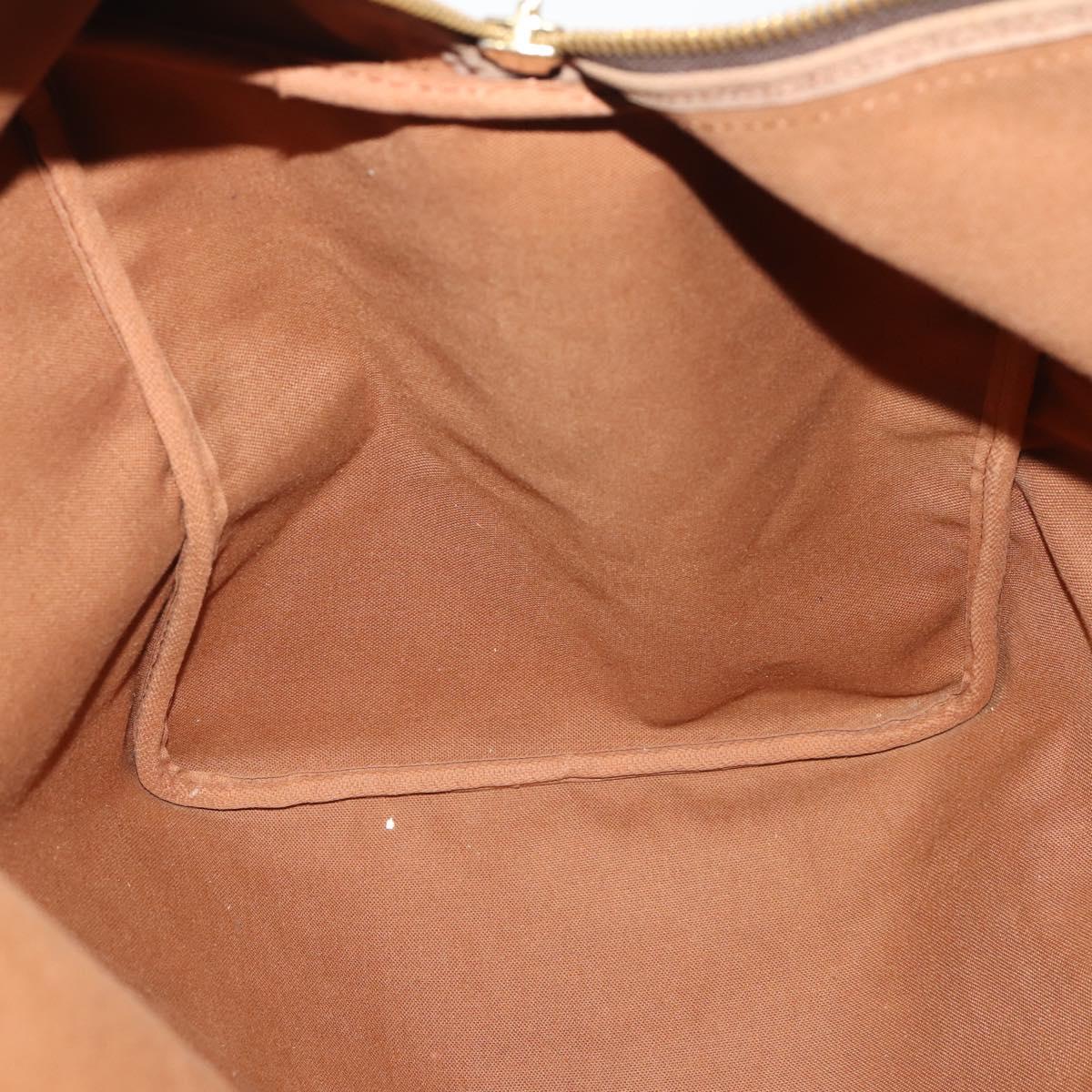 LOUIS VUITTON Monogram Sac Souple 55 Boston Bag M41622 LV Auth ep13844