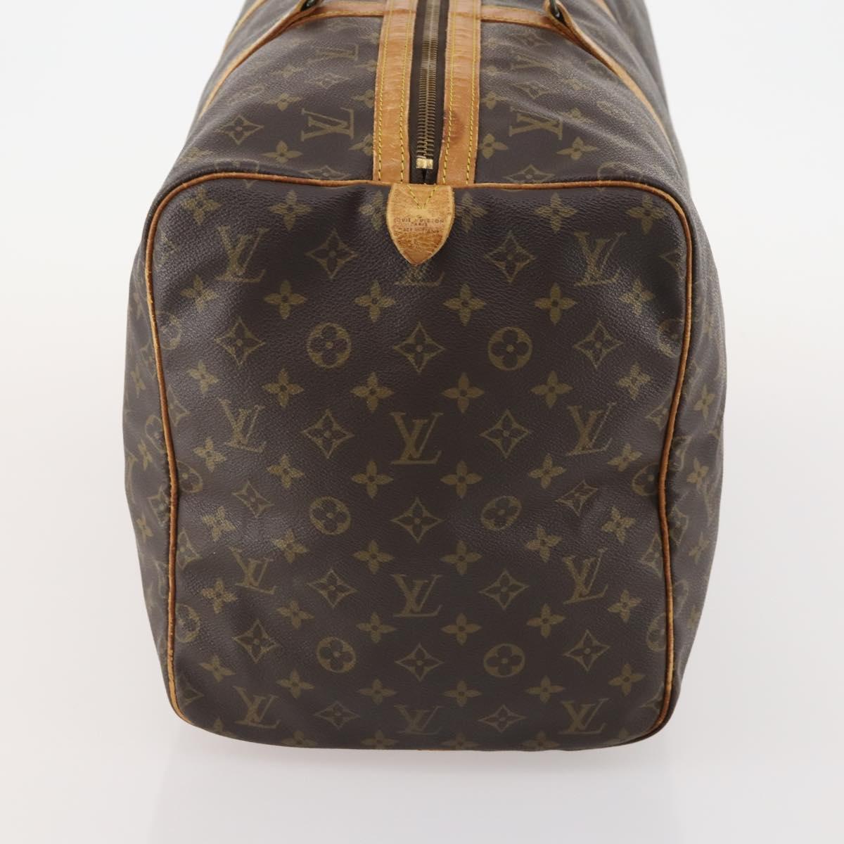 LOUIS VUITTON Monogram Sac Souple 55 Boston Bag M41622 LV Auth ep13844