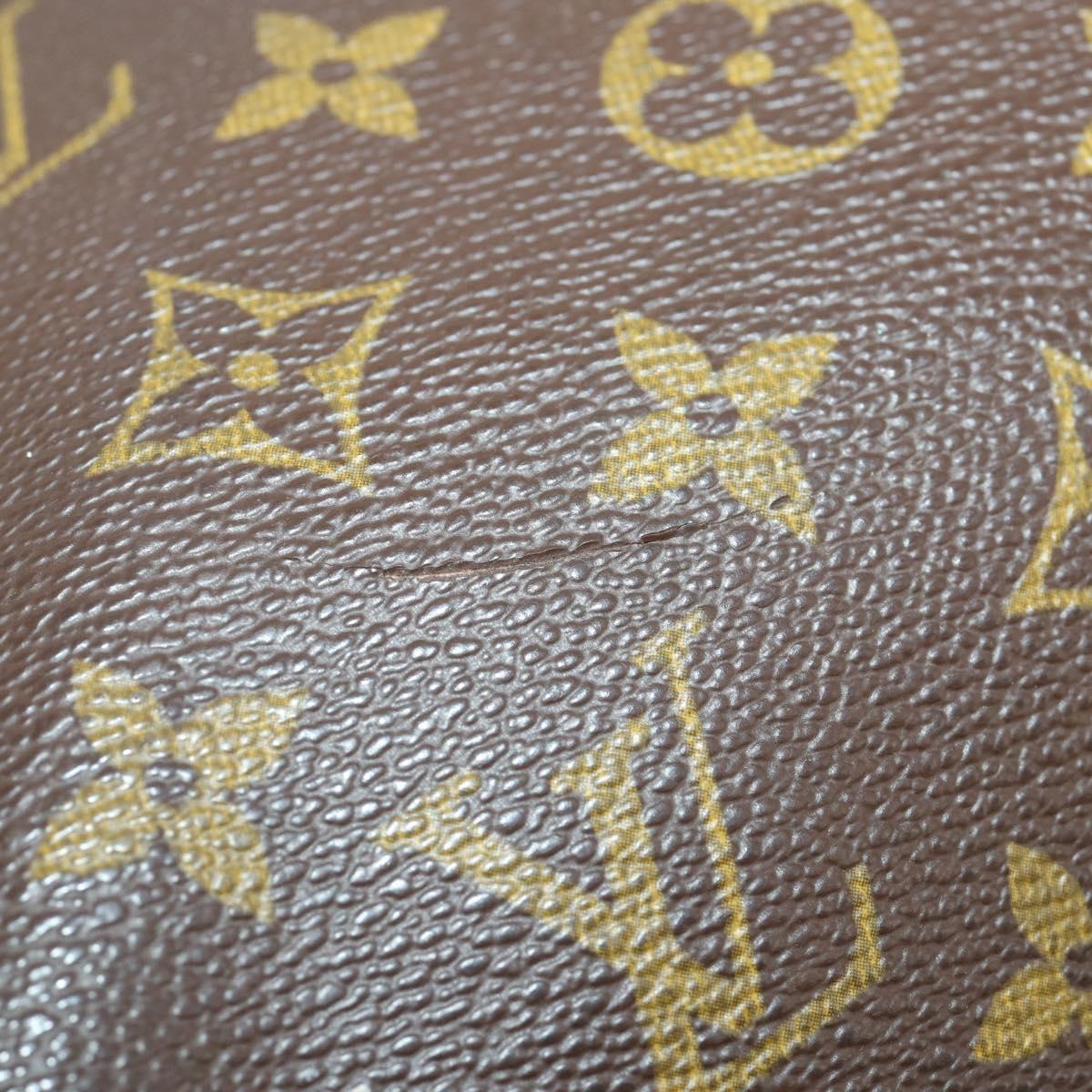 LOUIS VUITTON Monogram Keepall 55 Boston Bag M41424 LV Auth ep13859