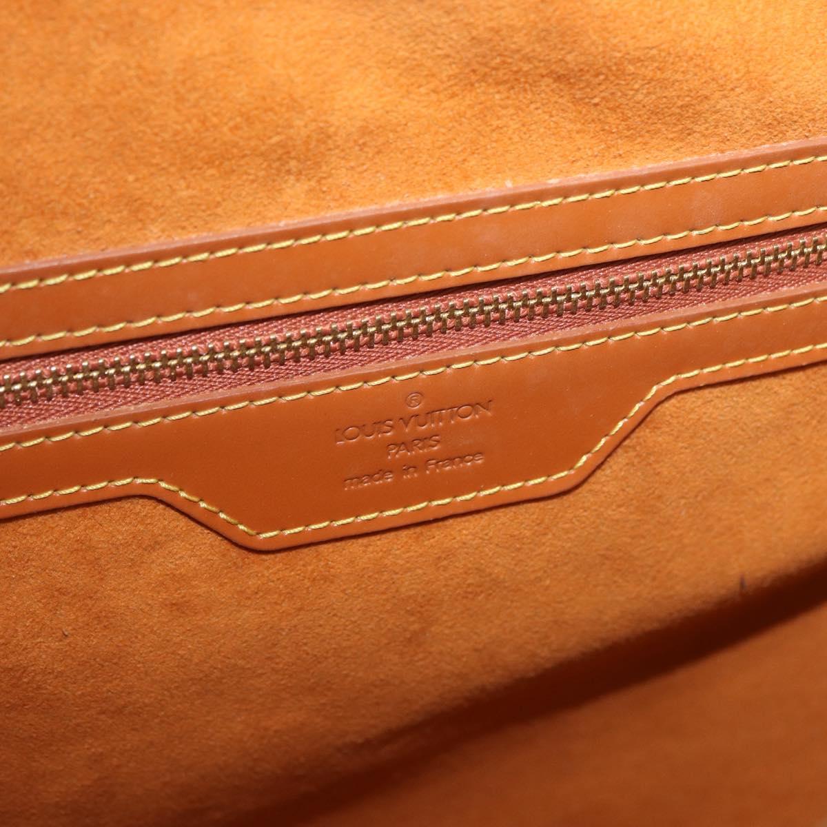 LOUIS VUITTON Epi Sorbonne Hand Bag Zipangu Gold M54518 LV Auth ep13869
