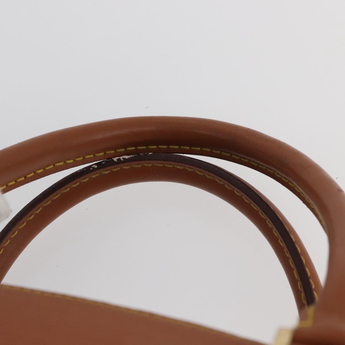 LOUIS VUITTON Epi Sorbonne Hand Bag Zipangu Gold M54518 LV Auth ep13869