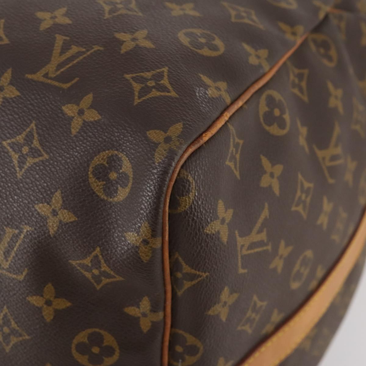 LOUIS VUITTON Monogram Keepall Bandouliere 60 Boston Bag M41412 LV Auth ep13887