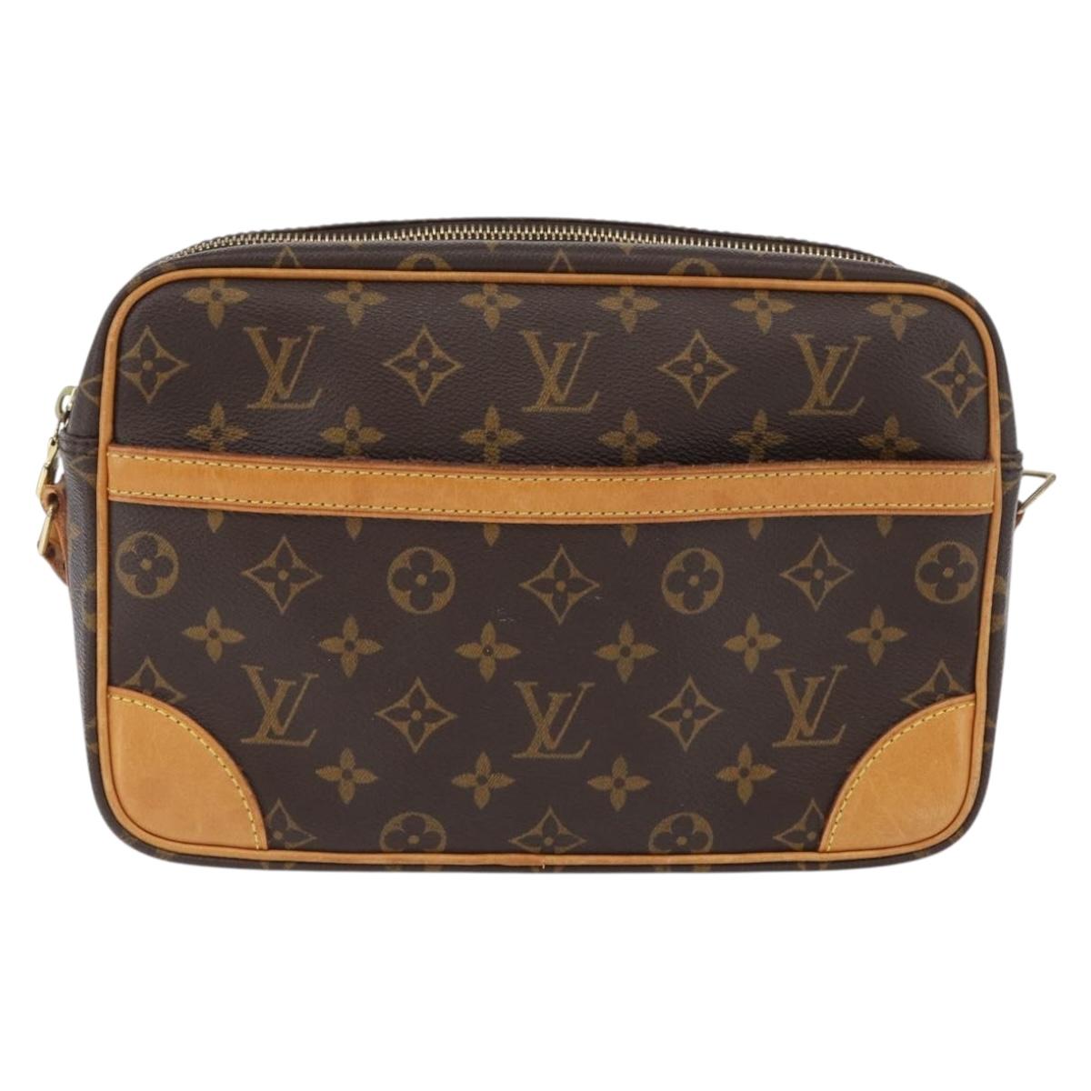 LOUIS VUITTON Monogram Trocadero 27 Shoulder Bag M51274 LV Auth ep13901
