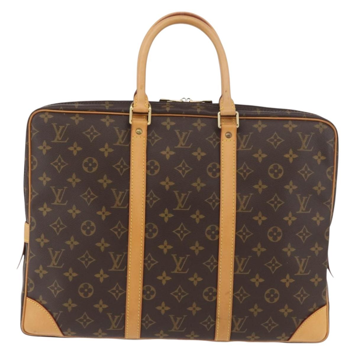 LOUIS VUITTON Monogram Porte Documents Voyage Business Bag M53361 Auth ep13924
