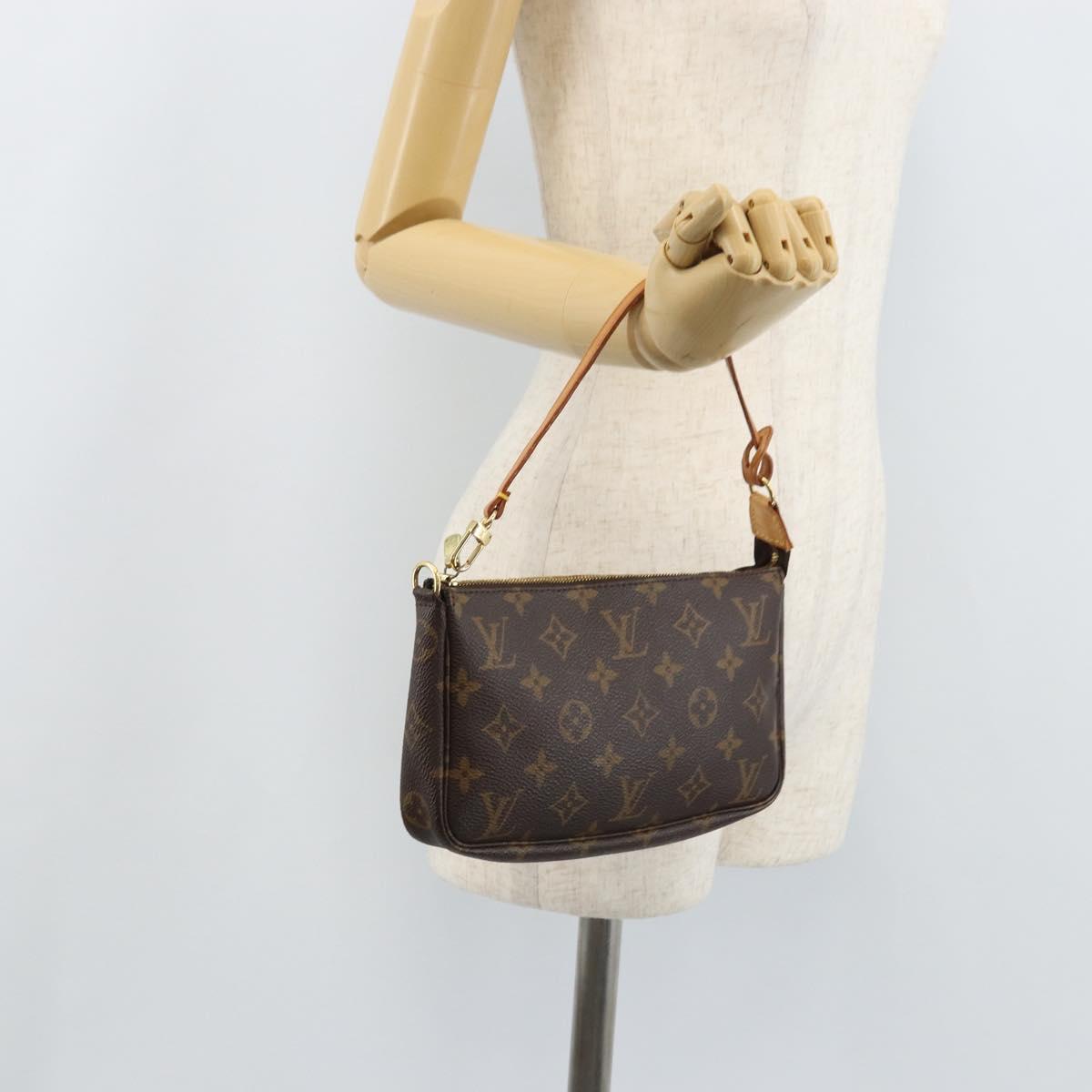 LOUIS VUITTON Monogram Pochette Accessoires Pouch M51980 LV Auth ep13941V