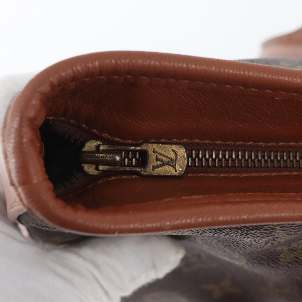 LOUIS VUITTON Monogram Sack Weekend PM Hand Bag M42425 LV Auth ep13954