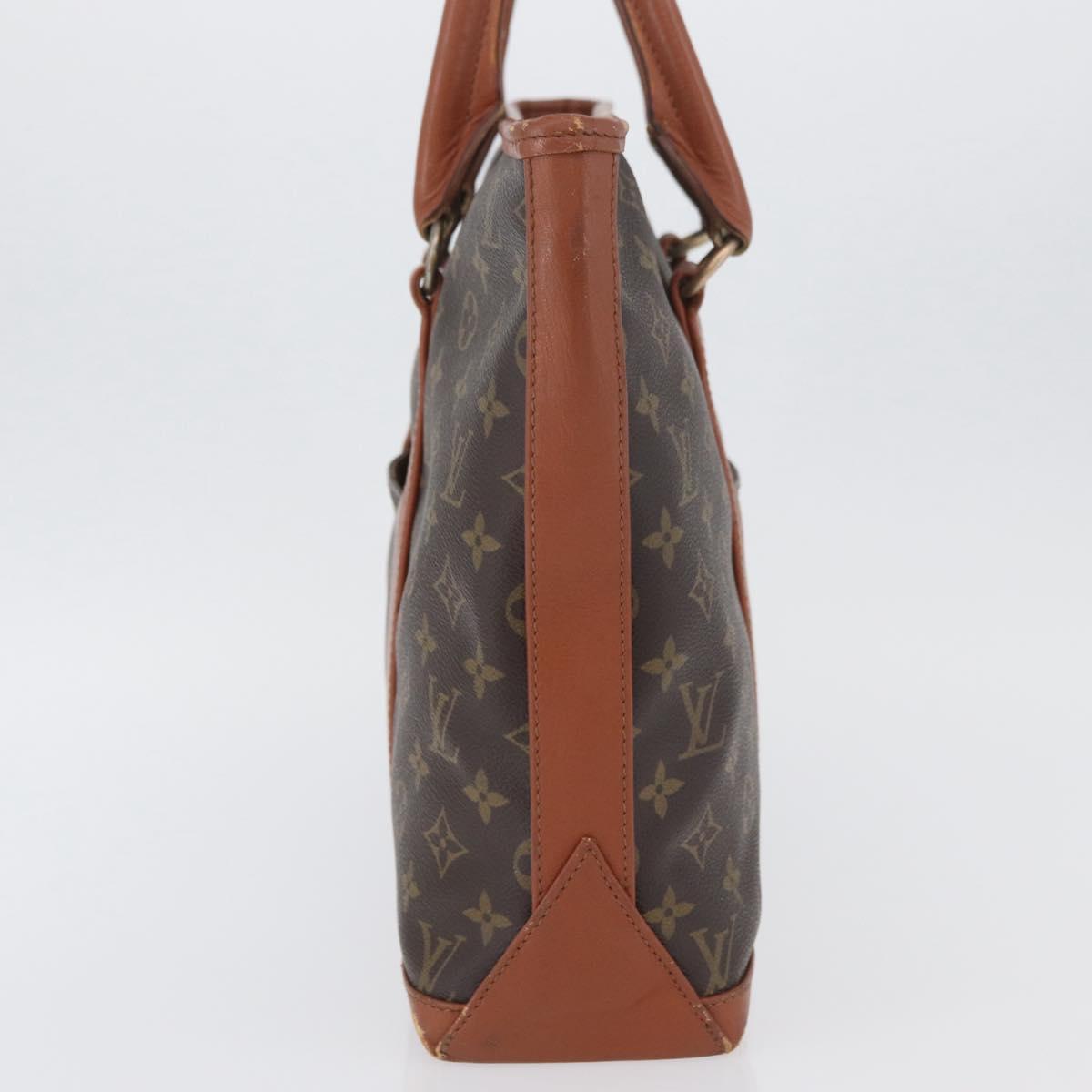LOUIS VUITTON Monogram Sack Weekend PM Hand Bag M42425 LV Auth ep13954