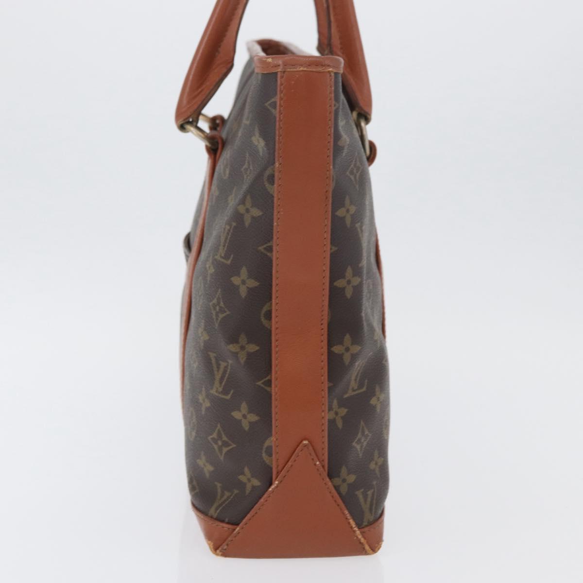 LOUIS VUITTON Monogram Sack Weekend PM Hand Bag M42425 LV Auth ep13954
