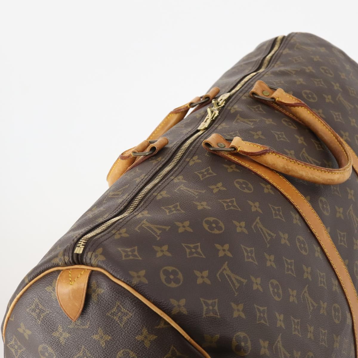 LOUIS VUITTON Monogram Keepall 60 Boston Bag M41422 LV Auth ep13958