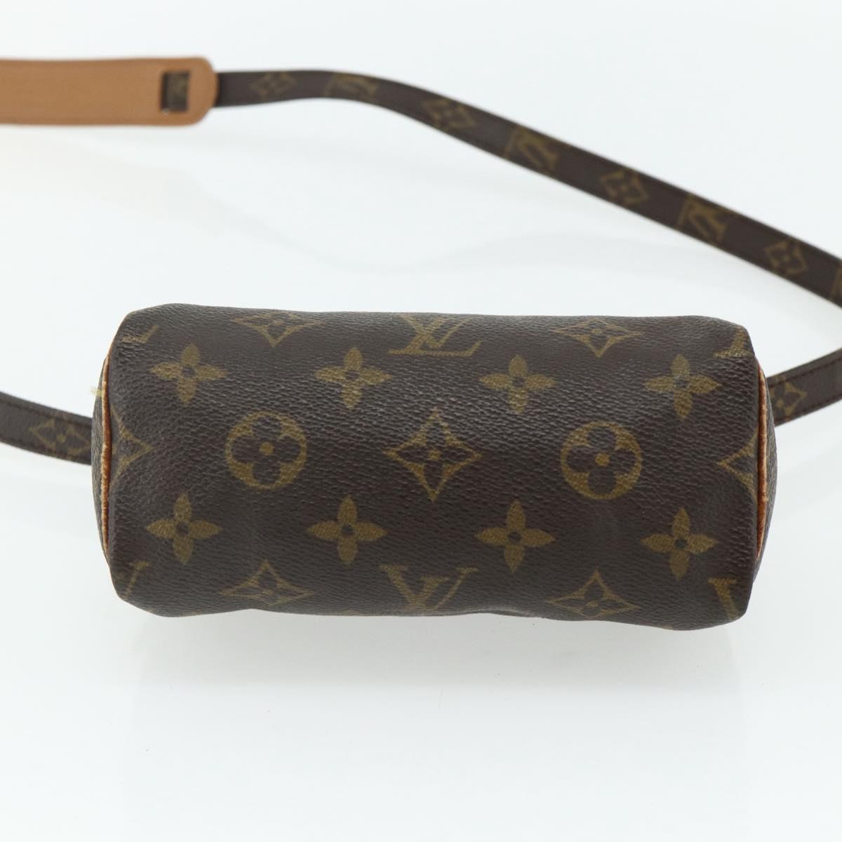 LOUIS VUITTON Monogram Mini Speedy Hand Bag M41534 LV Auth ep13988