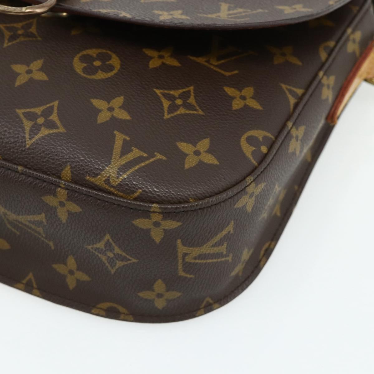 LOUIS VUITTON Monogram Saint Cloud GM Shoulder Bag M51242 LV Auth ep13993