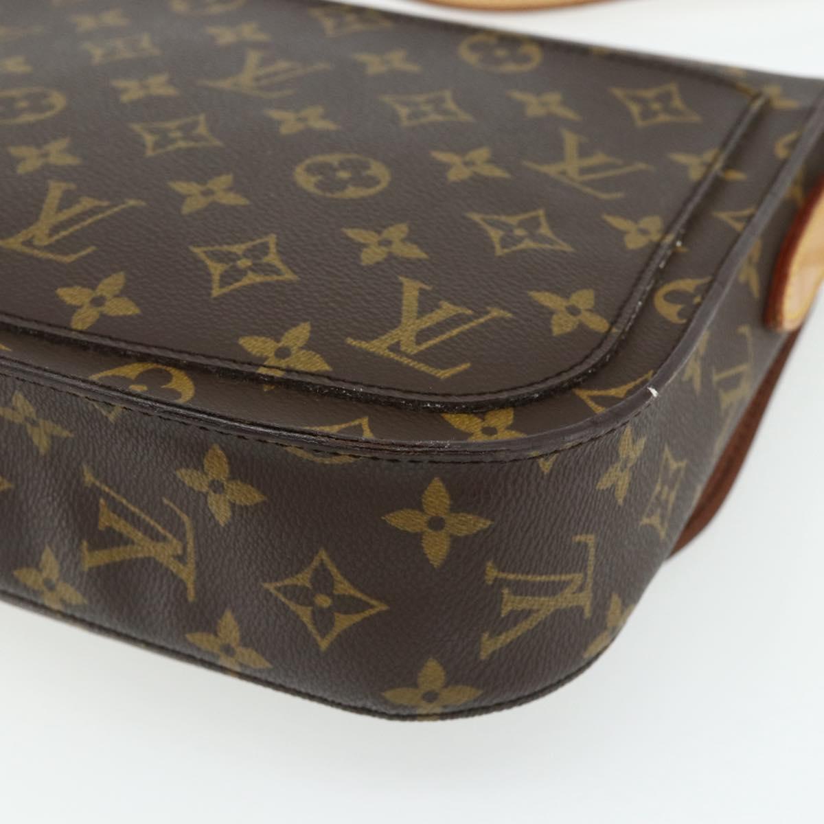 LOUIS VUITTON Monogram Saint Cloud GM Shoulder Bag M51242 LV Auth ep13993