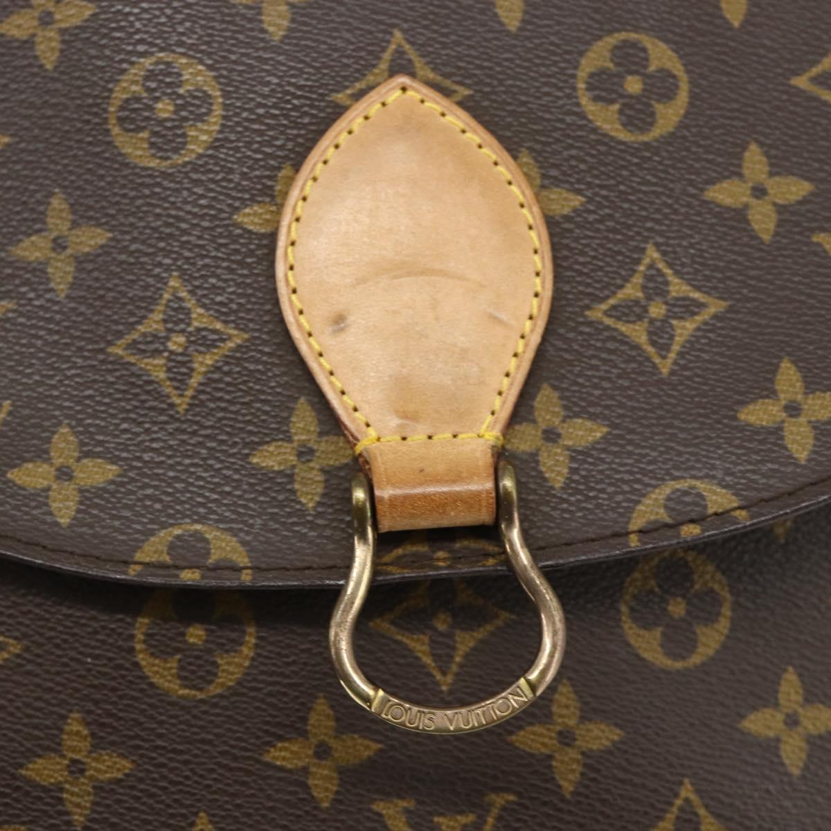 LOUIS VUITTON Monogram Saint Cloud GM Shoulder Bag M51242 LV Auth ep13993