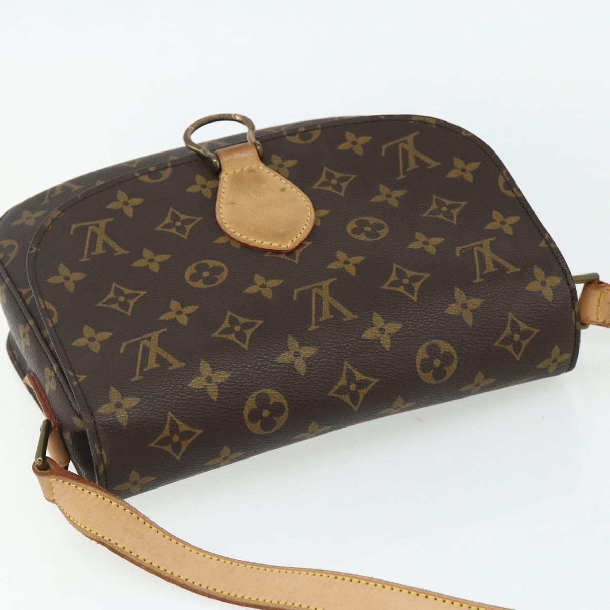 LOUIS VUITTON Monogram Saint Cloud GM Shoulder Bag M51242 LV Auth ep13993