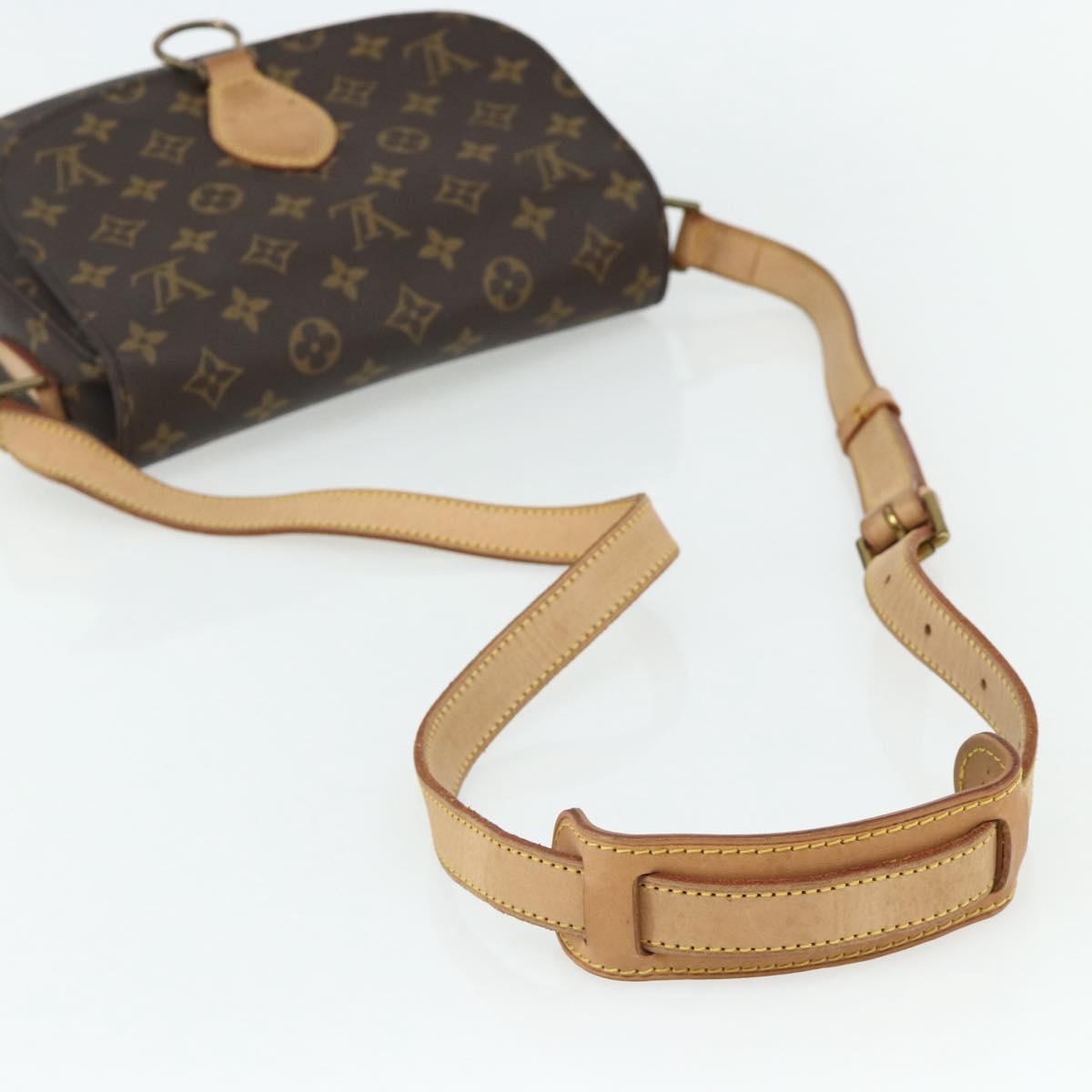 LOUIS VUITTON Monogram Saint Cloud GM Shoulder Bag M51242 LV Auth ep13993