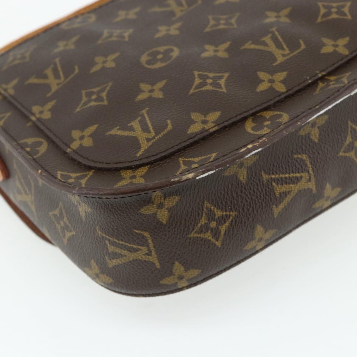LOUIS VUITTON Monogram Saint Cloud GM Shoulder Bag M51242 LV Auth ep13994