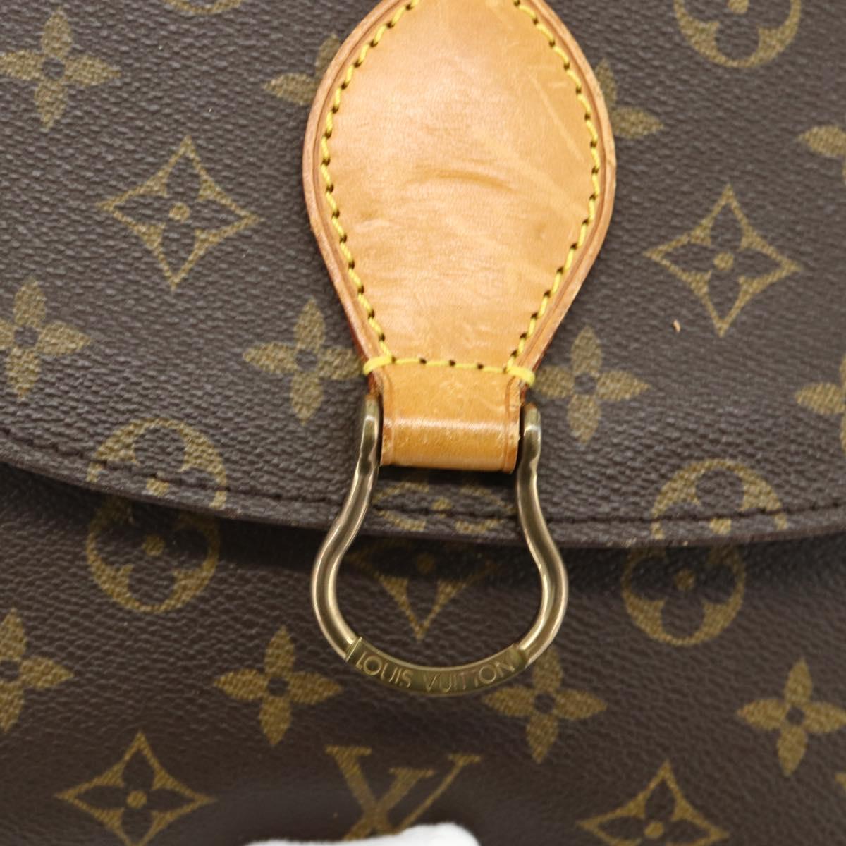 LOUIS VUITTON Monogram Saint Cloud GM Shoulder Bag M51242 LV Auth ep13994