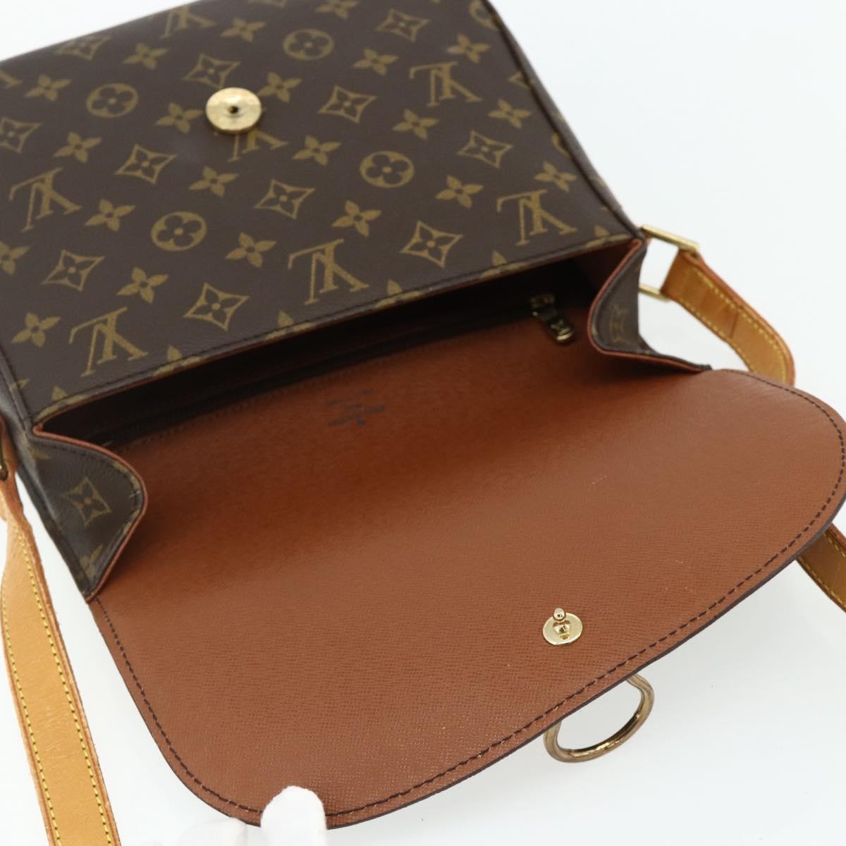 LOUIS VUITTON Monogram Saint Cloud GM Shoulder Bag M51242 LV Auth ep13994
