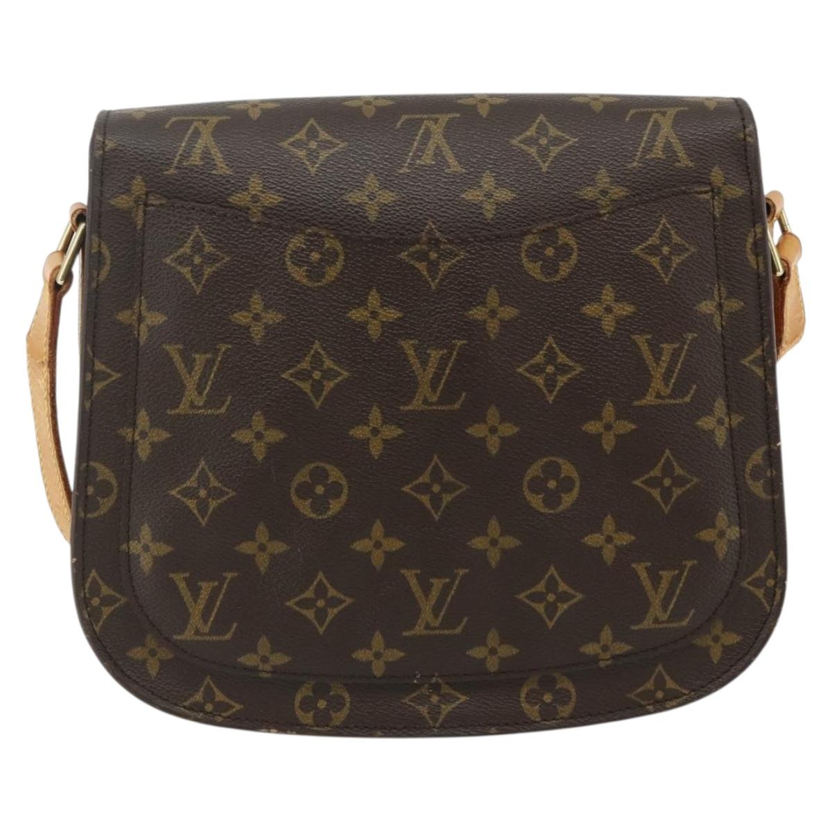 LOUIS VUITTON Monogram Saint Cloud GM Shoulder Bag M51242 LV Auth ep13994