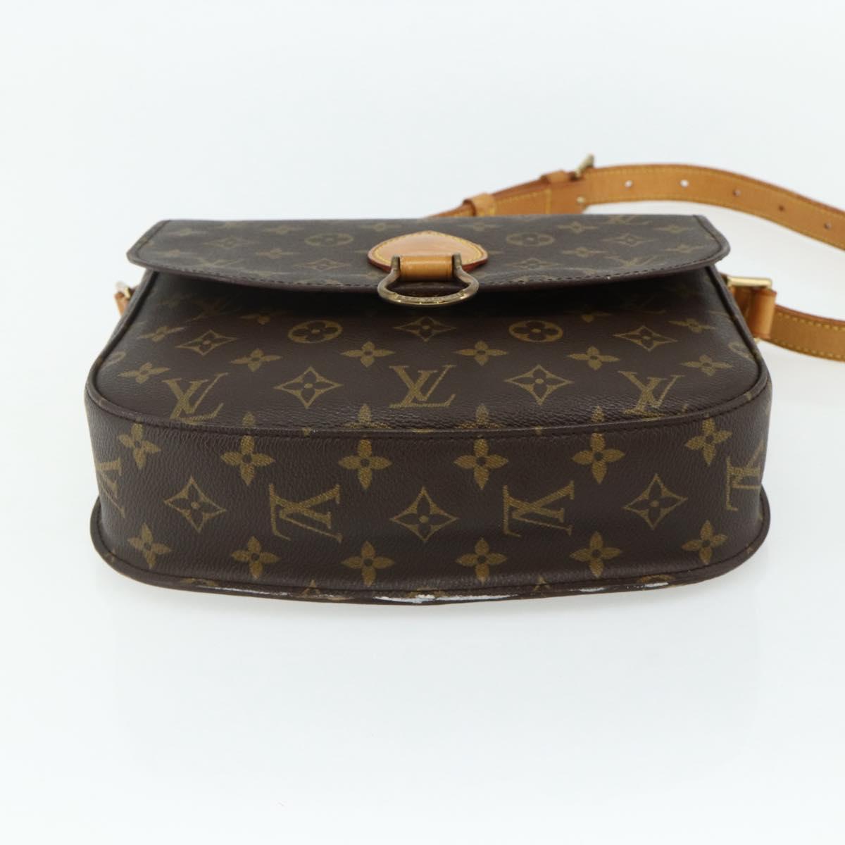 LOUIS VUITTON Monogram Saint Cloud GM Shoulder Bag M51242 LV Auth ep13994