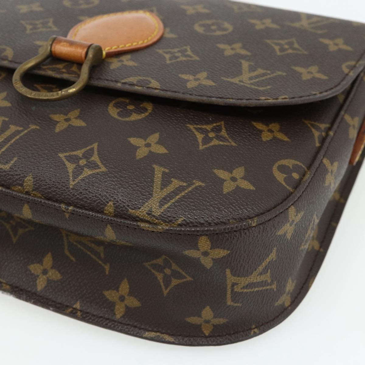 LOUIS VUITTON Monogram Saint Cloud GM Shoulder Bag M51242 LV Auth ep13995