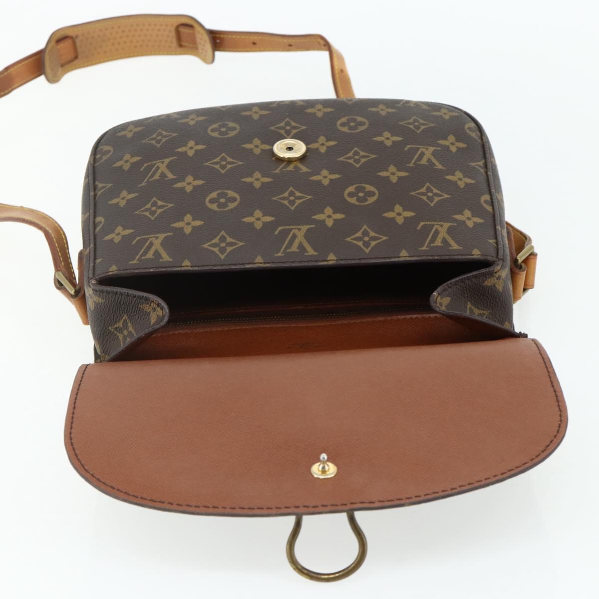 LOUIS VUITTON Monogram Saint Cloud GM Shoulder Bag M51242 LV Auth ep13995