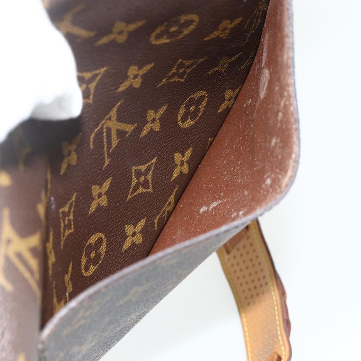 LOUIS VUITTON Monogram Saint Cloud GM Shoulder Bag M51242 LV Auth ep13995